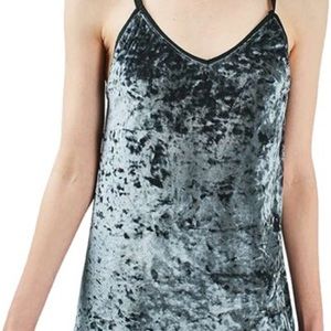 Top Shop - Crushed Velvet Slipdress
